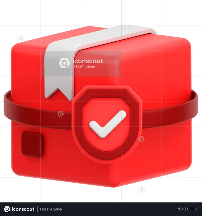 Delivery Protection  3D Icon