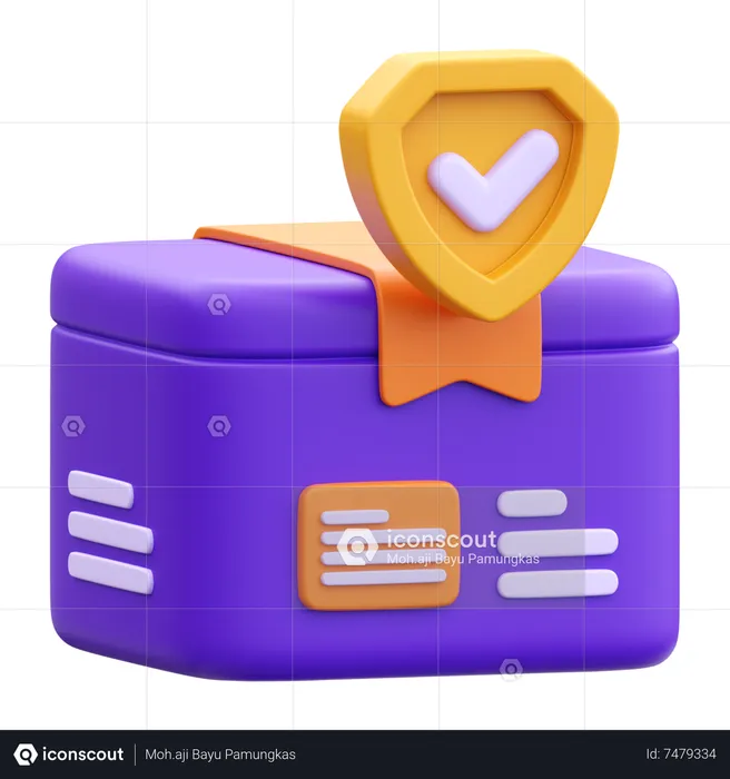Delivery Protection  3D Icon
