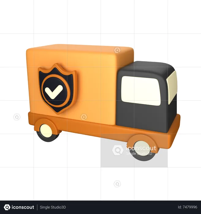 Delivery Protection  3D Icon