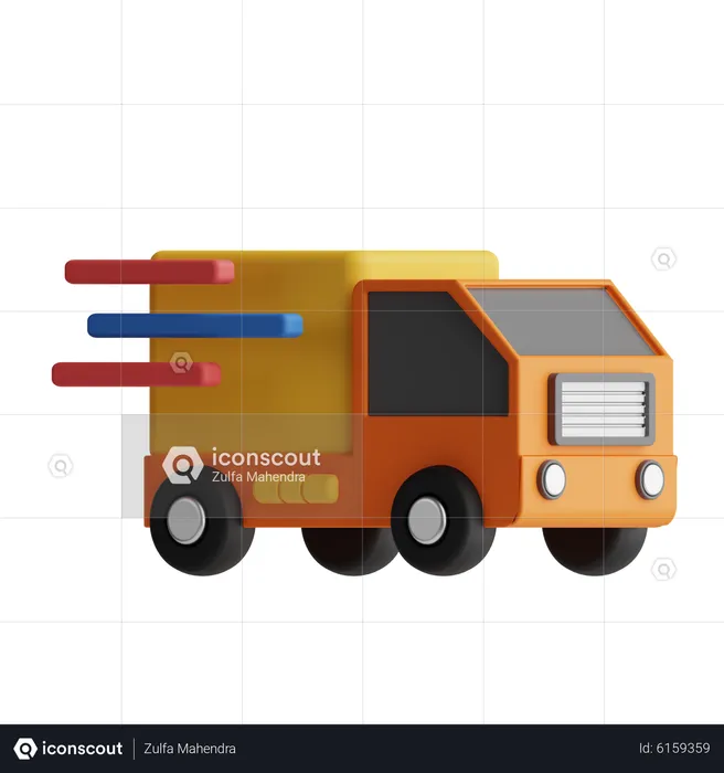 Delivery Service  3D Icon