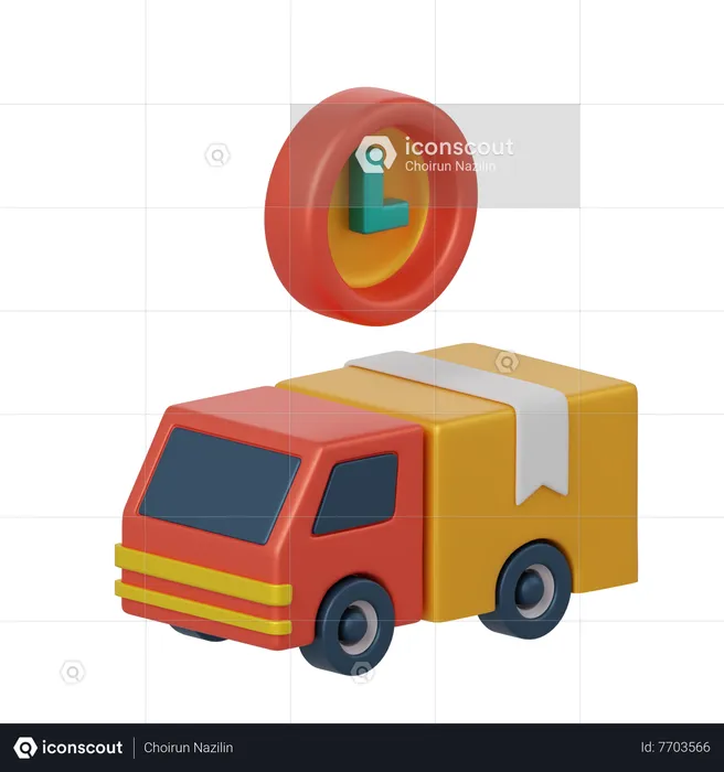 Delivery Time  3D Icon