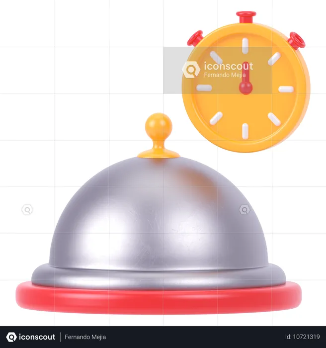 Delivery Time  3D Icon