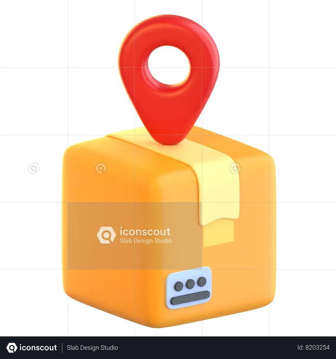 Delivery Tracking  3D Icon
