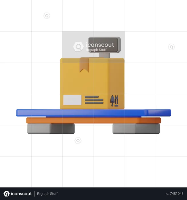 Delivery Tracking  3D Icon