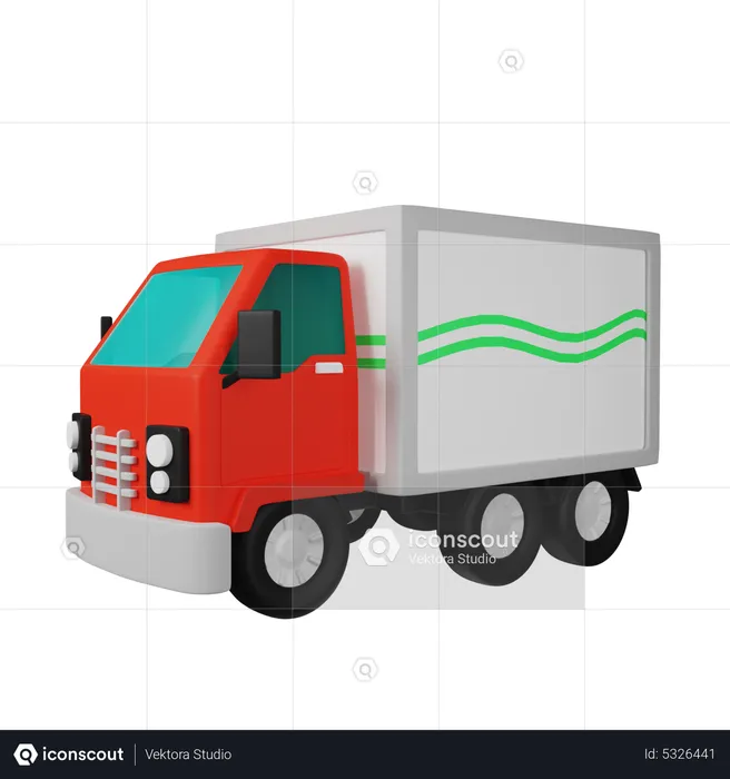 Delivery Truck  3D Icon