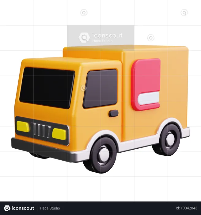 Delivery truck  3D Icon