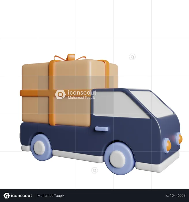 Delivery Truck  3D Icon