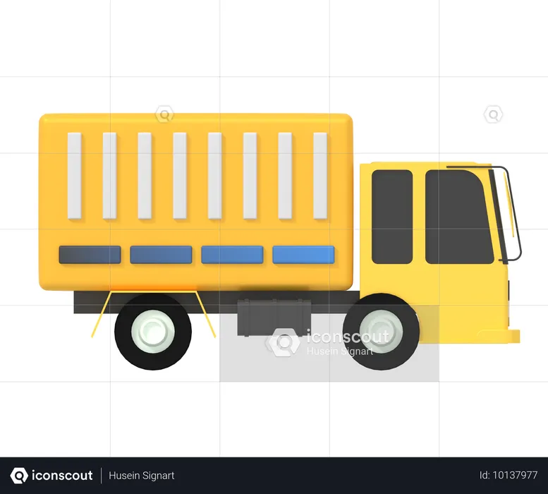 Delivery Truck  3D Icon