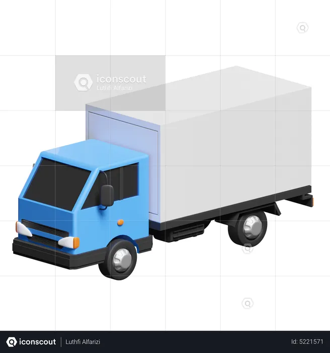 Delivery Truck  3D Icon