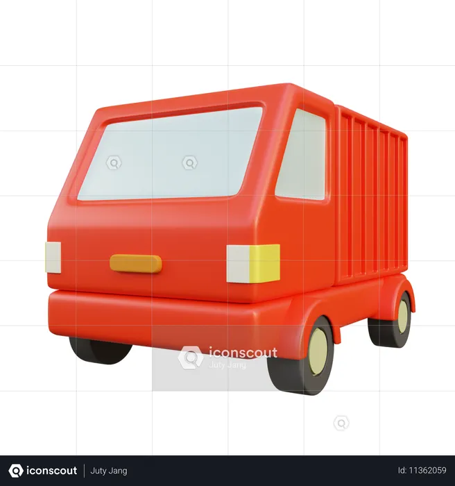 Delivery Truck  3D Icon