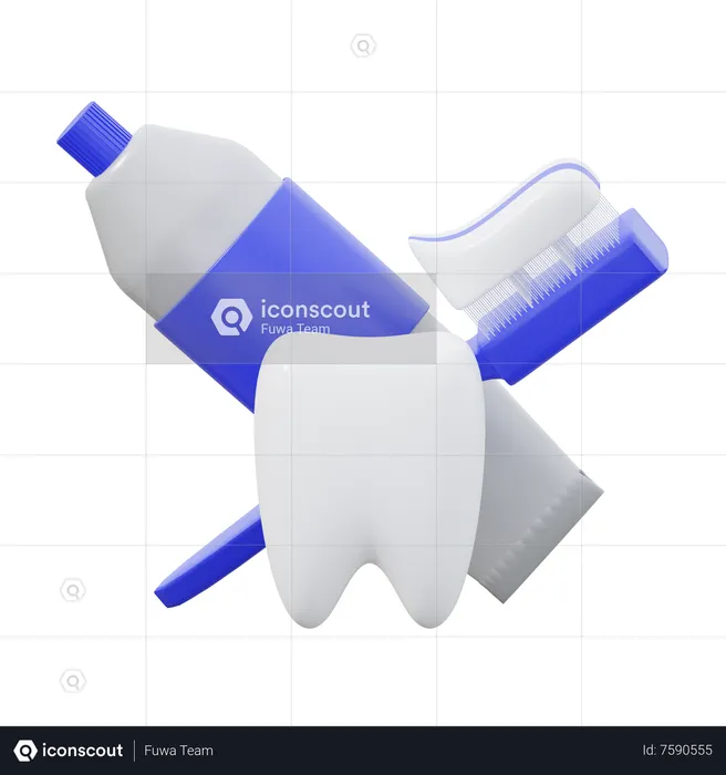 Dental Care  3D Icon