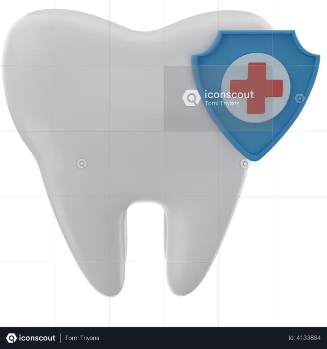 Dental care  3D Illustration