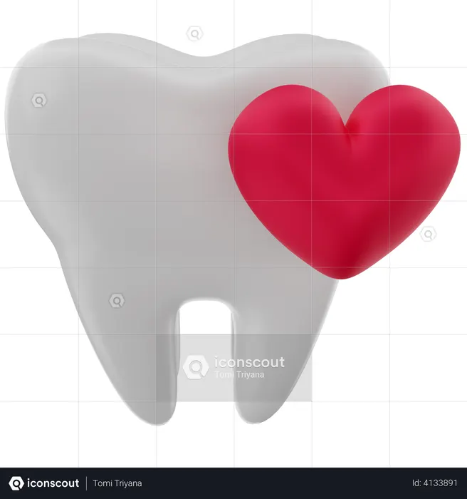 Dental care  3D Illustration