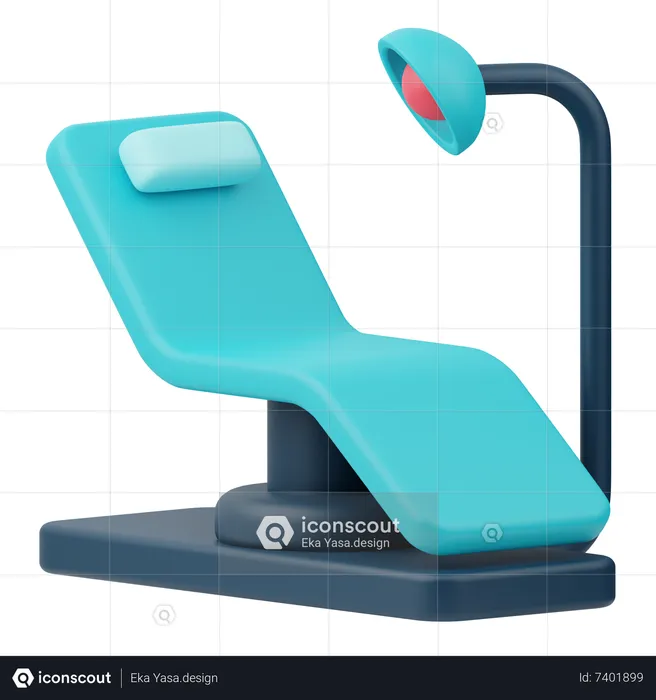 Dental Chair  3D Icon