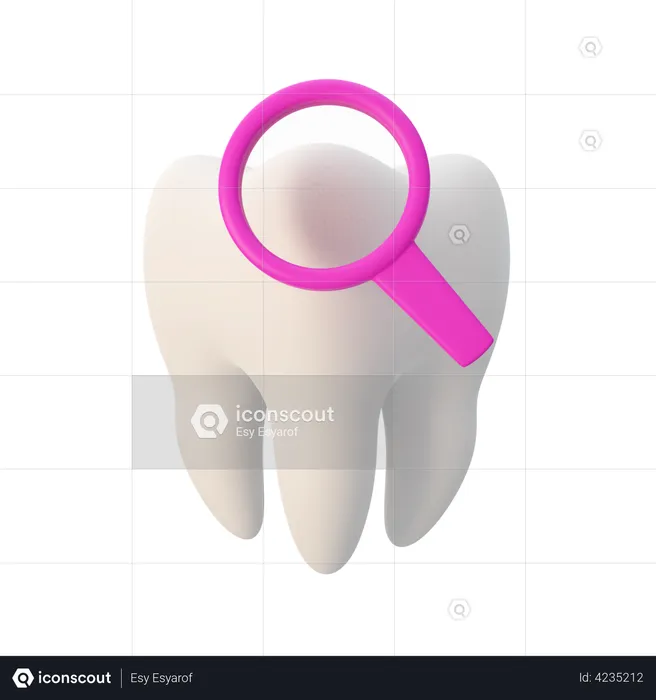 Dental Checkup  3D Illustration