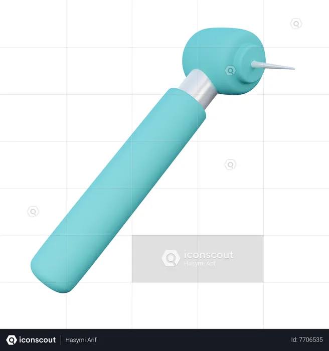 Dental Drill  3D Icon