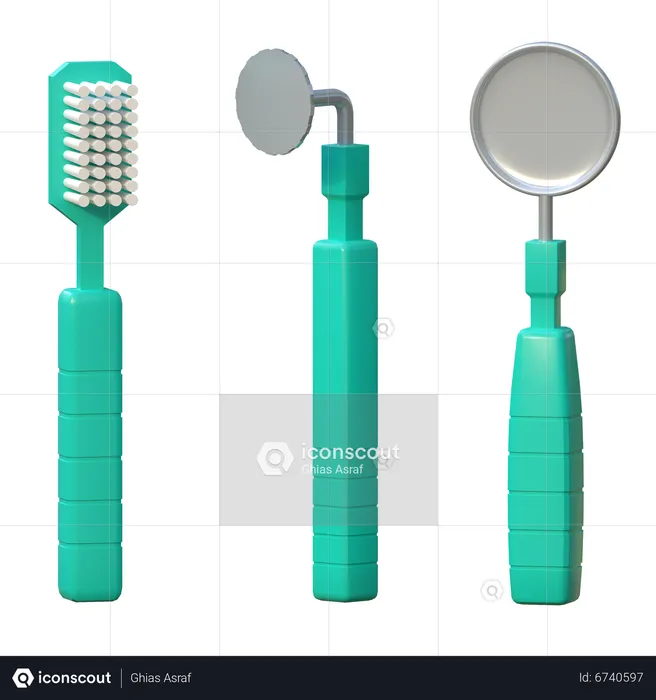 Dental Equipment  3D Icon