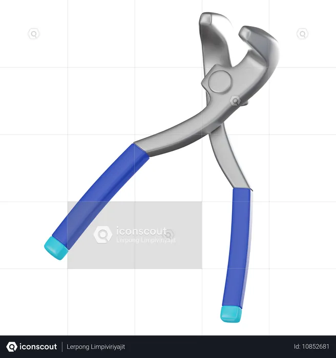 Dental Forceps  3D Icon