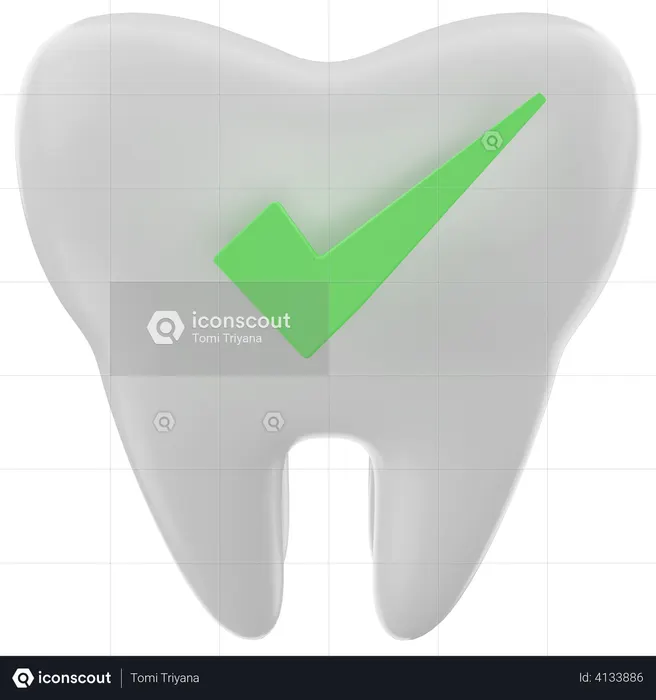 Dental health  3D Illustration