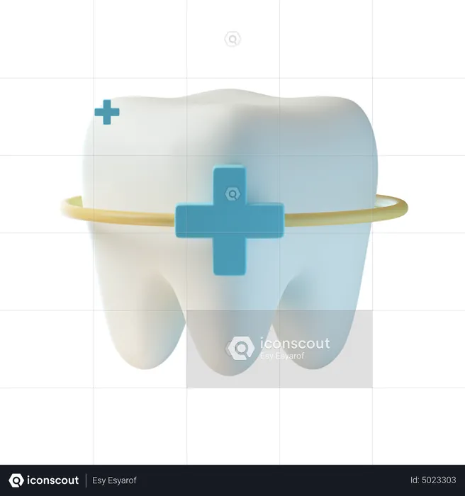 Dental Health  3D Icon