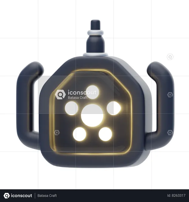 Dental Light  3D Icon