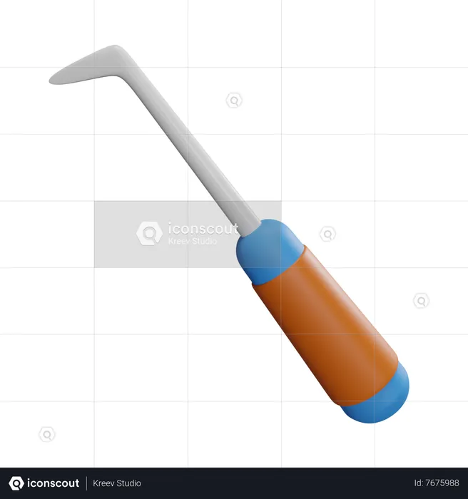 Dental Probe  3D Icon