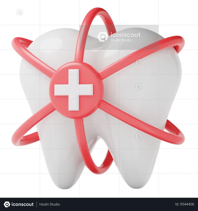 Dental protection  3D Icon