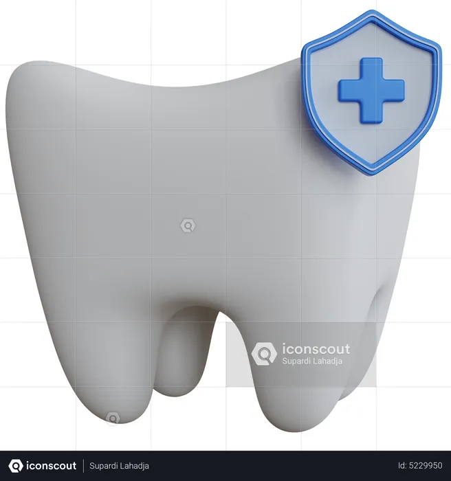 Dental Protection  3D Icon
