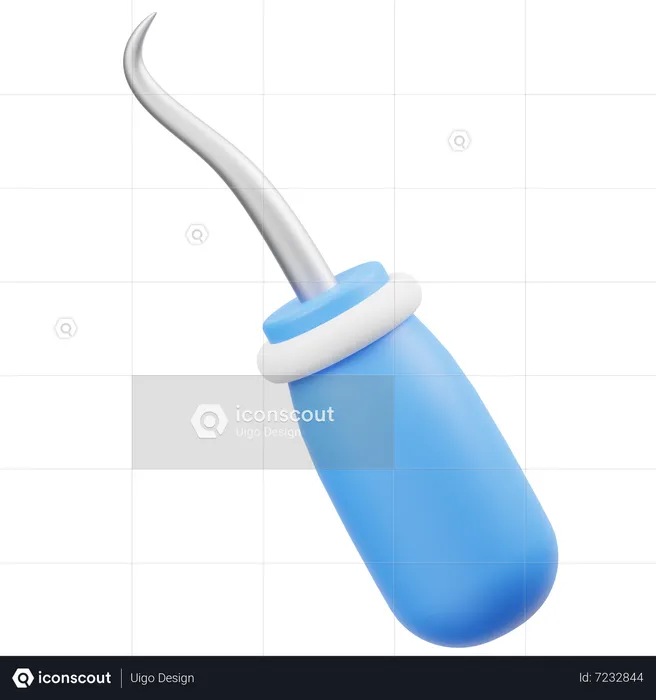 Dental Scaler  3D Icon