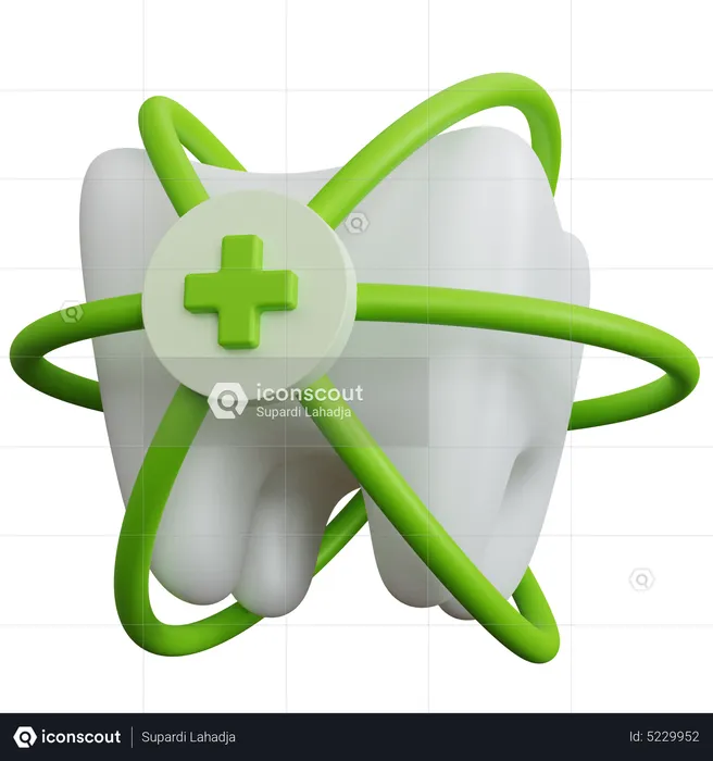 Dental Shield  3D Icon