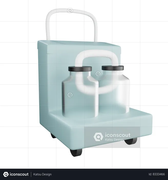 Dental Suction Unit  3D Icon