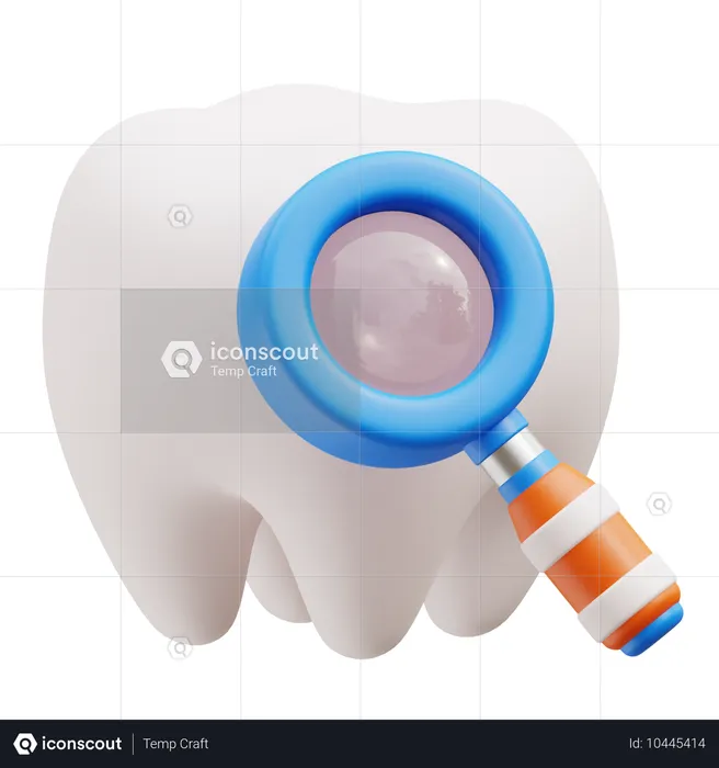 Dentalspiegel  3D Icon