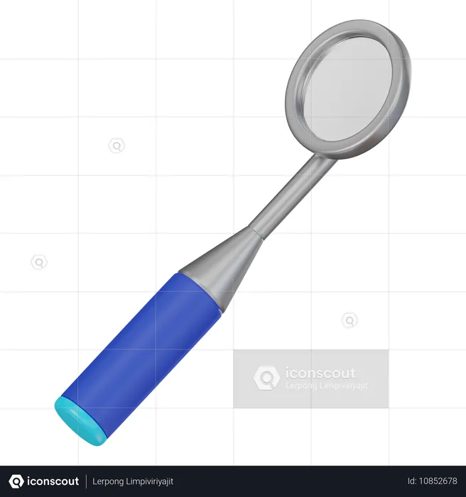 Dentalspiegel  3D Icon