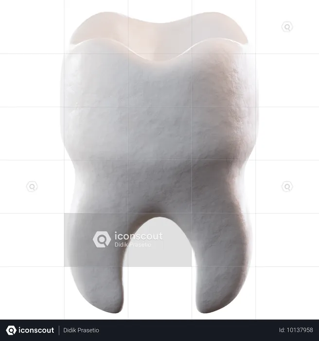 Dente  3D Icon