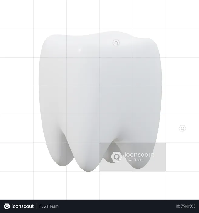 Dente  3D Icon