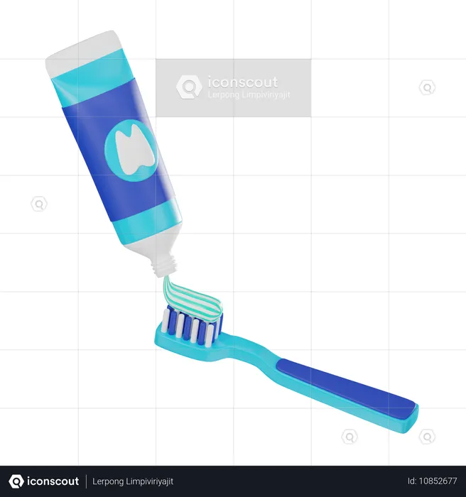 Dentifrice  3D Icon