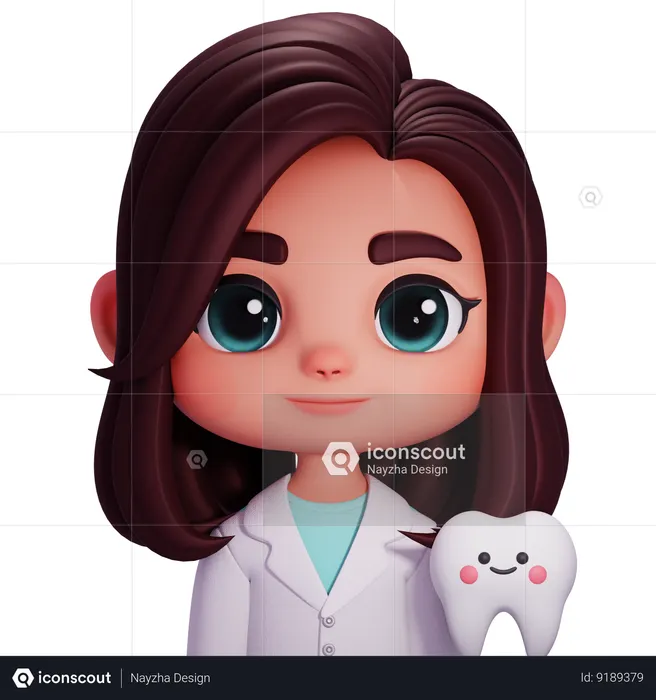 Dentist  3D Icon