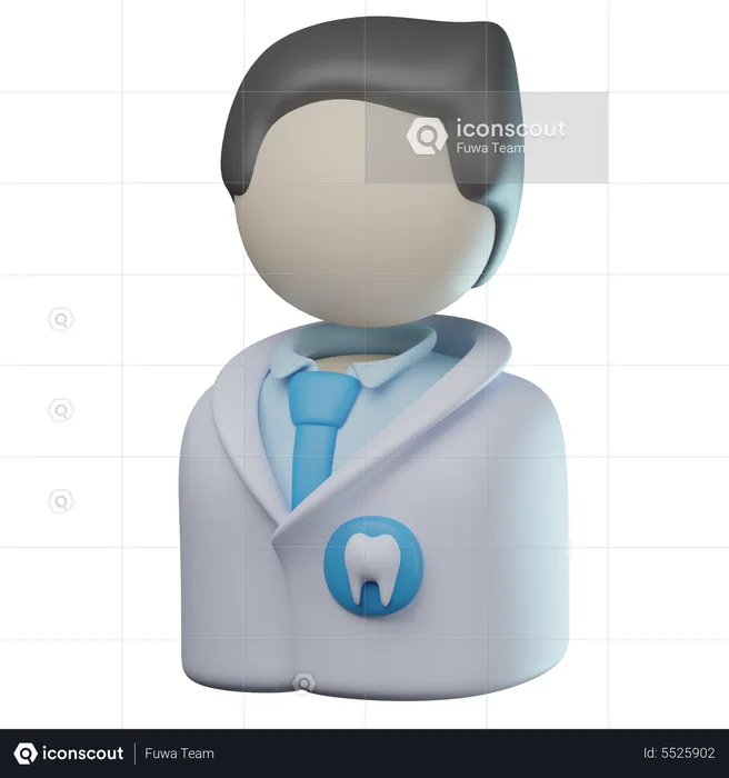 Dentist  3D Icon