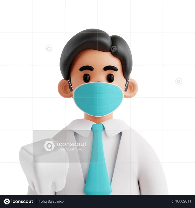 Dentista  3D Icon