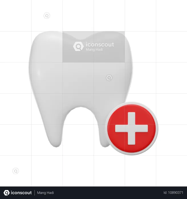 Clínica dentista  3D Icon