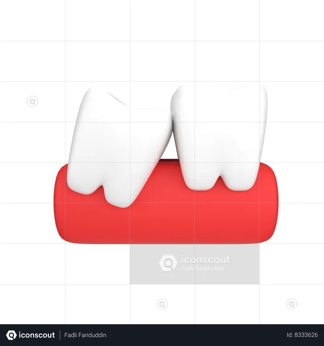 Dents de sagesse  3D Icon