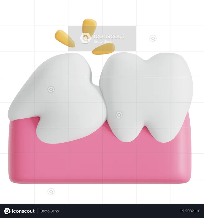 Dents de sagesse  3D Icon