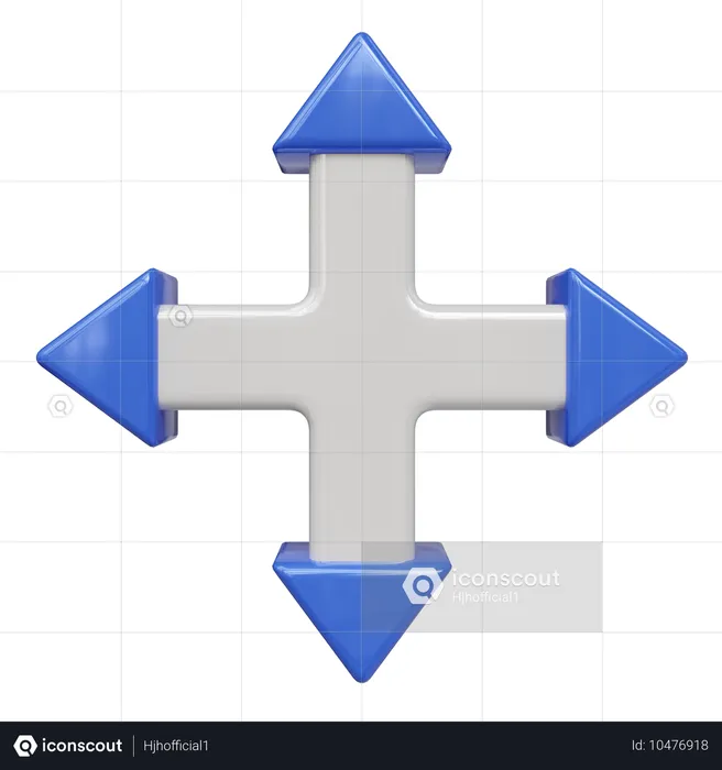 Outil de déplacement  3D Icon