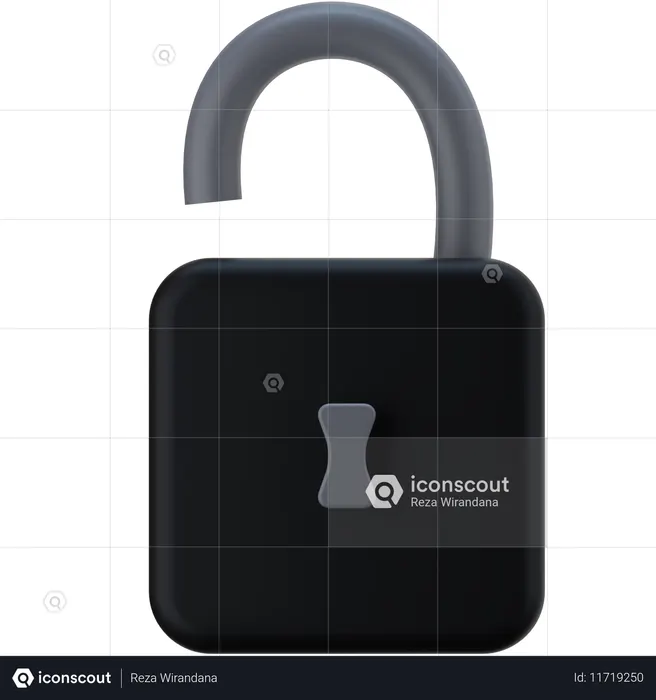 Desbloqueado  3D Icon