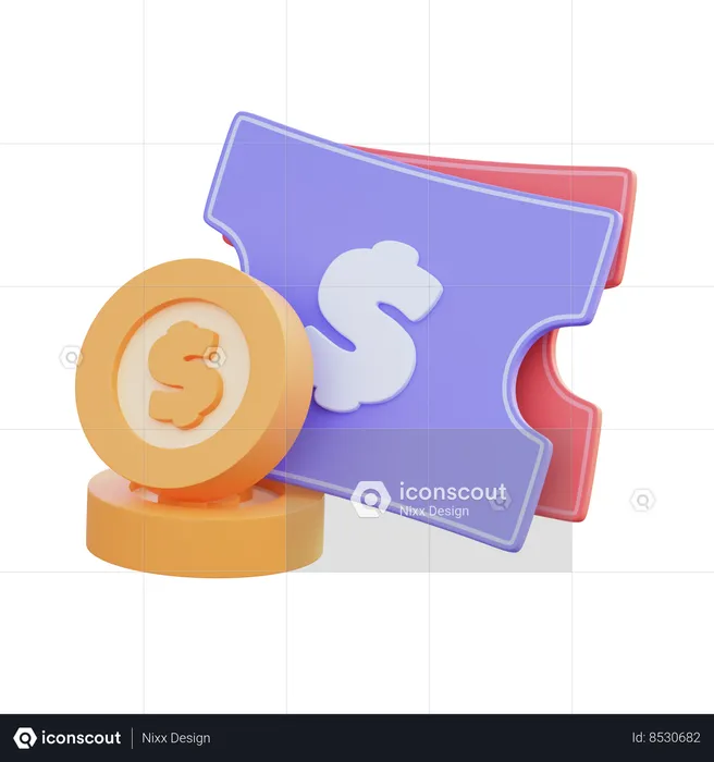 Descuento  3D Icon