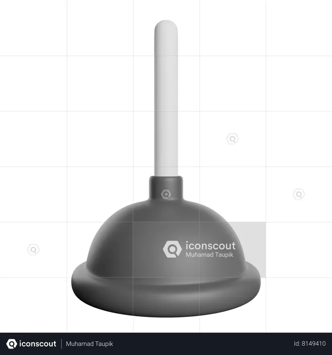 Desentupidor  3D Icon