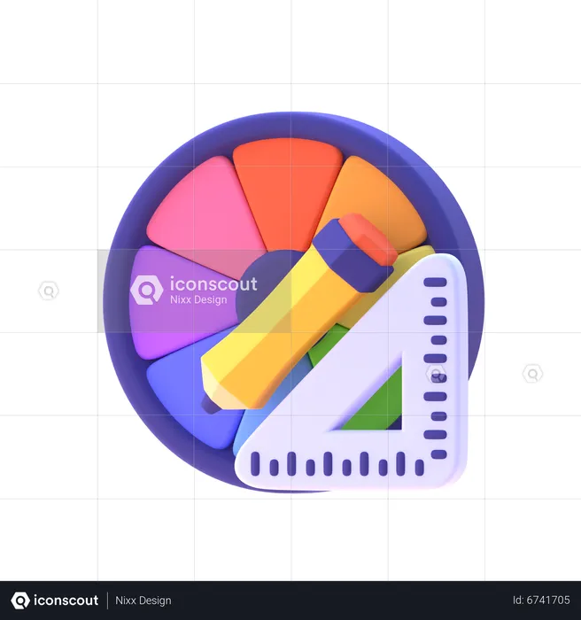 Design Tool  3D Icon