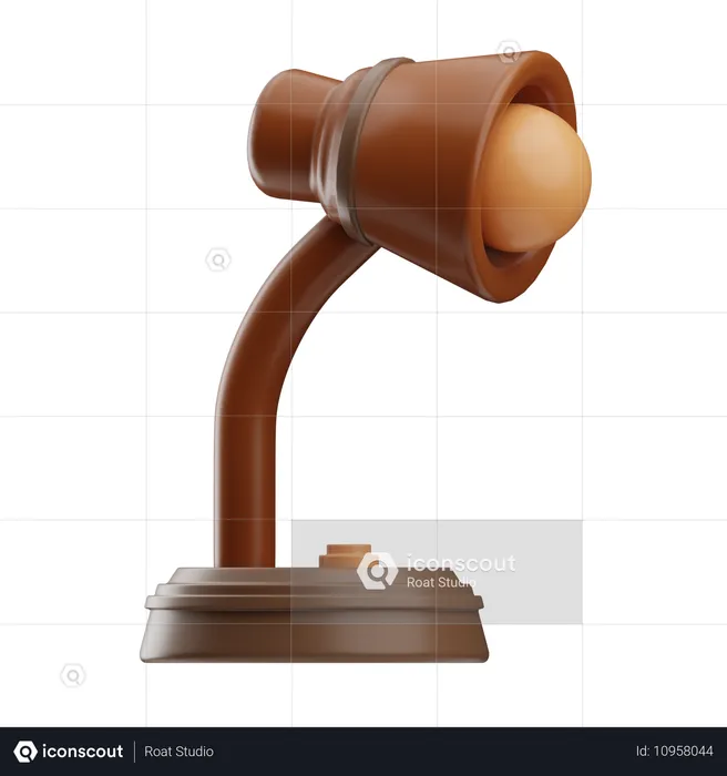 Desk Lamp  3D Icon