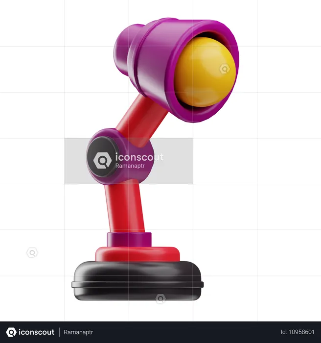 Desk Lamp  3D Icon