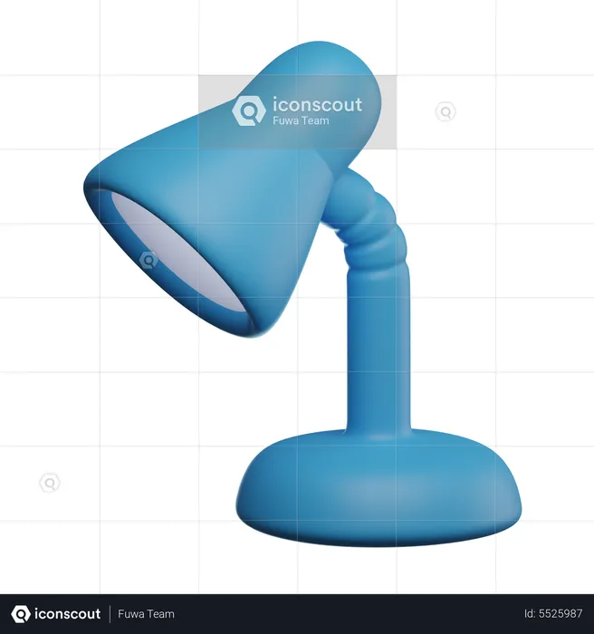 Desk Lamp  3D Icon